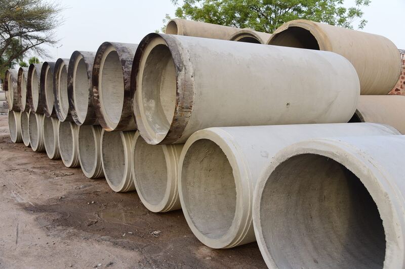 Vibrated Vertical Cast Pipes
